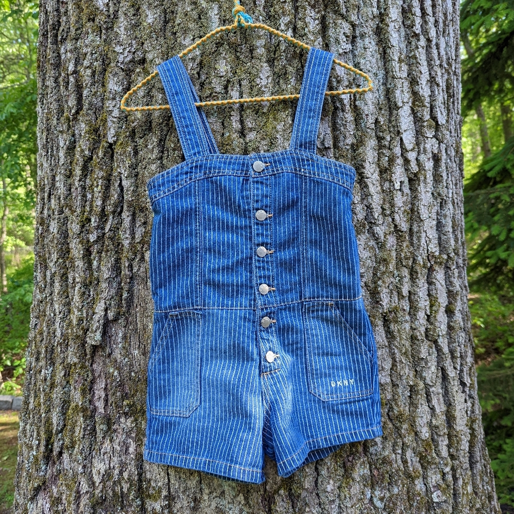 DKNY Jean Stripe Romper